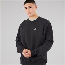 Vans Mens Style 76 Graphic Back Loose Sweatshirt Black/White