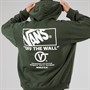 Vans Mens Stockpile Graphic Back Hoodie Dried Kelp