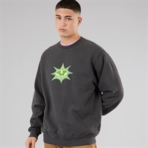 Vans Mens Star Checker Crew Sweatshirt Black