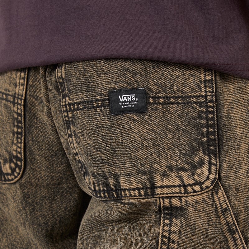 Vans Mens Drill Chore Carpenter Loose Trousers Bay Leaf