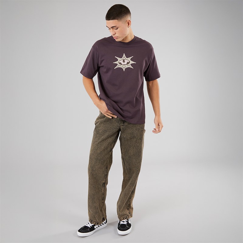 Vans Mens Drill Chore Carpenter Loose Trousers Bay Leaf