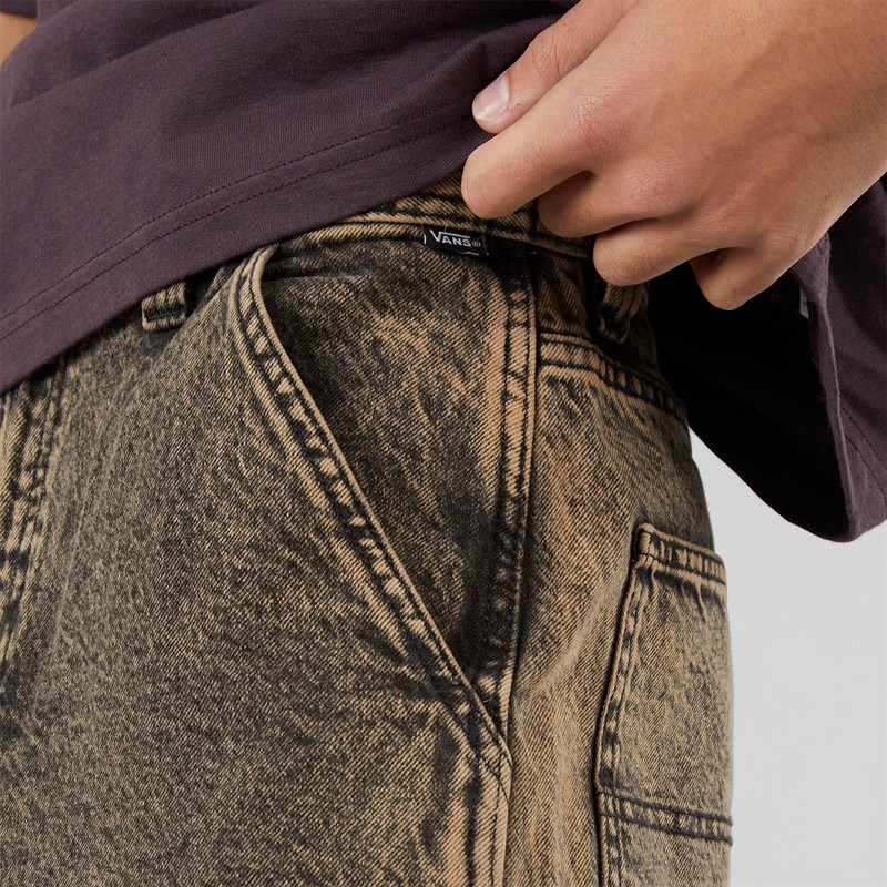 Vans Mens Drill Chore Carpenter Loose Trousers Bay Leaf