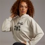 Vans Womens Down The Rabbit Hole Graphic Hoodie Taupe Mist