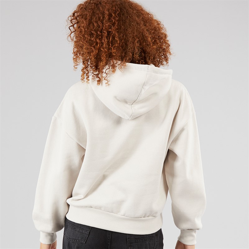 Vans Womens Down The Rabbit Hole Graphic Hoodie Taupe Mist