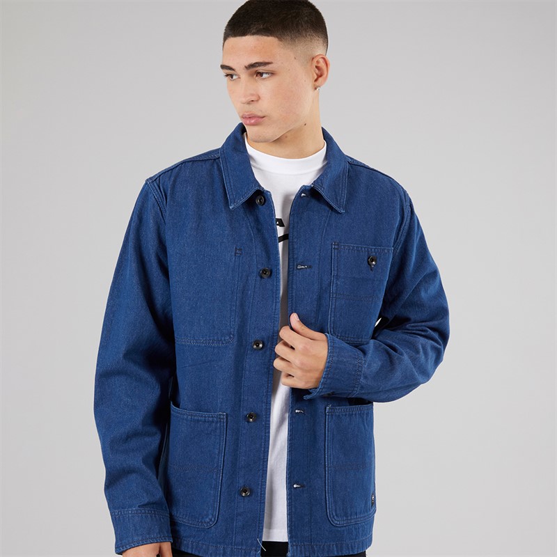 Vans Mens Chore Denim Jacket Indigo Rinse