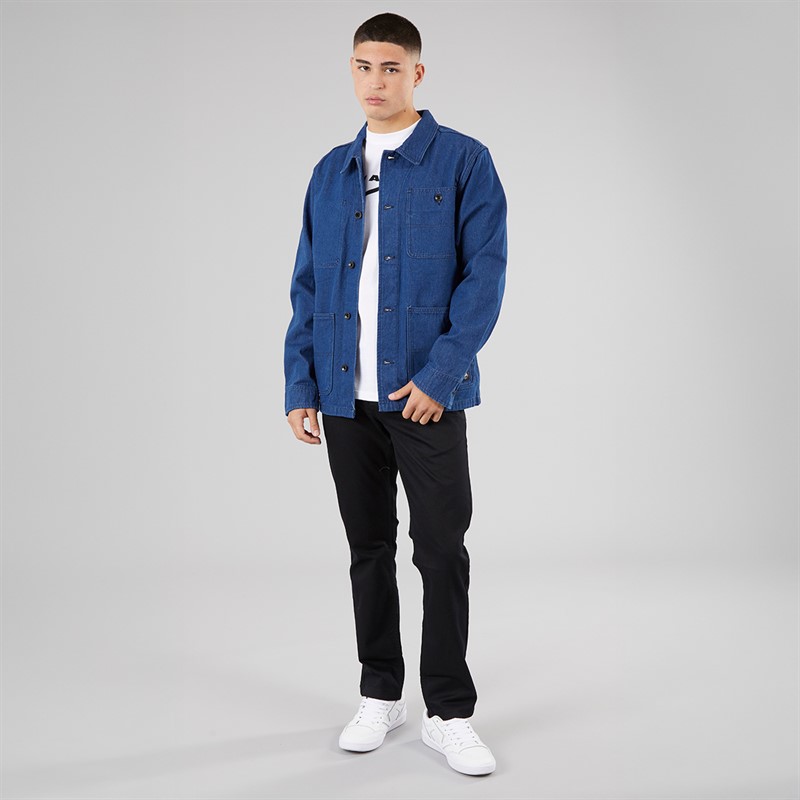 Vans Mens Chore Denim Jacket Indigo Rinse