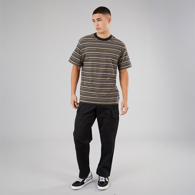 Vans Mens Service Loose Tapered Cargo Pants Black