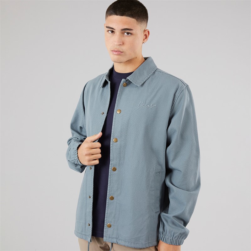 Vans Mens Torrey Canvas Coaches Jacket Stormy Weather