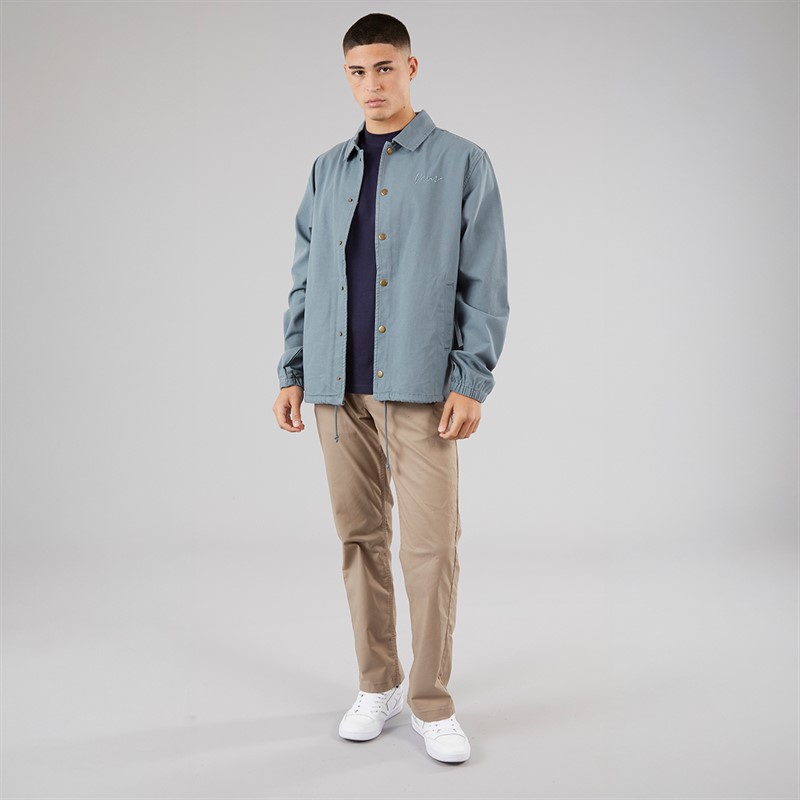 Vans Mens Torrey Canvas Coaches Jacket Stormy Weather