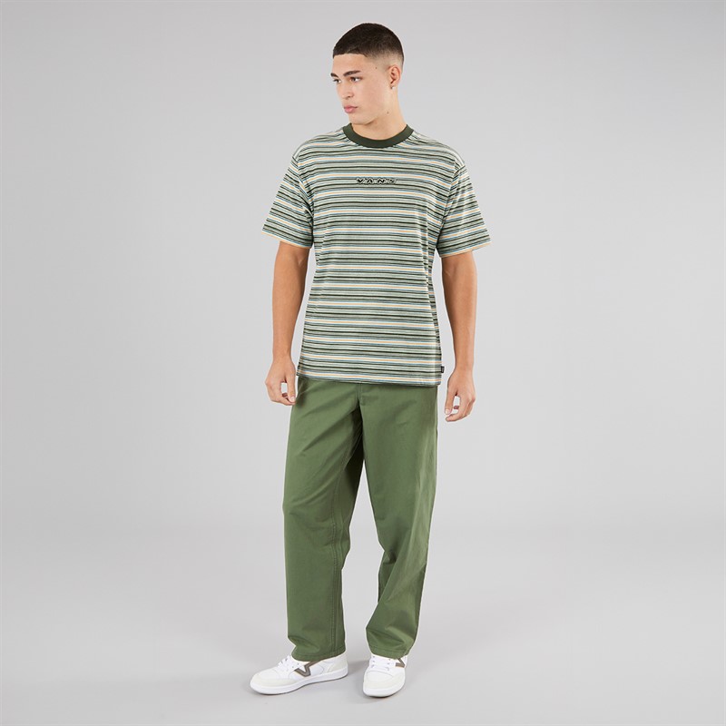 Vans Mens Range Baggy Tapered Pants Pine Forest
