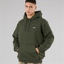 Vans Mens Left Chest Logo Loose Hoodie Dried Kelp