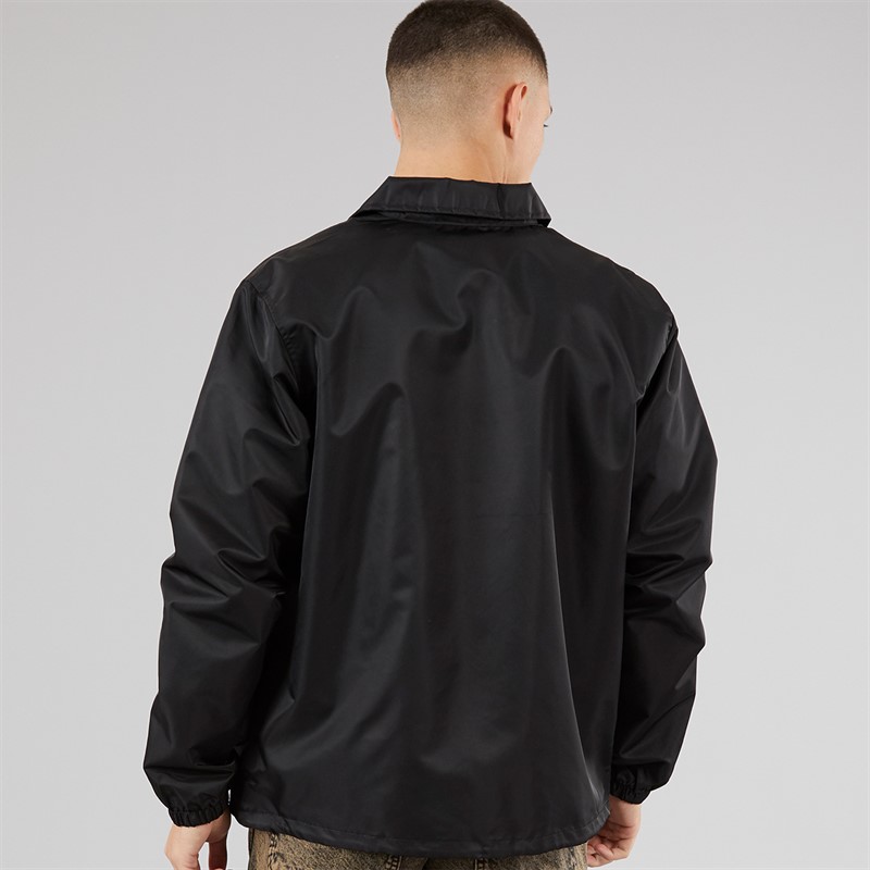 Vans Mens Torrey Nylon Coaches Jacket Black/White