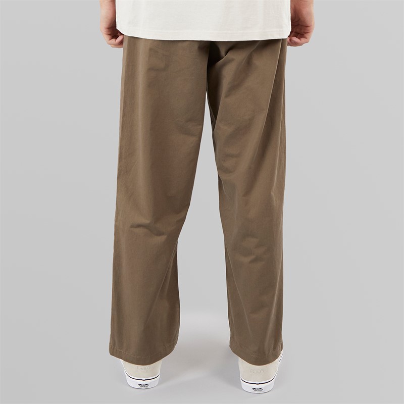 Vans Mens Range Baggy Tapered Pants Canteen