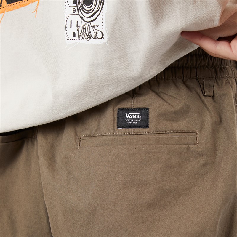 Vans Mens Range Baggy Tapered Pants Canteen