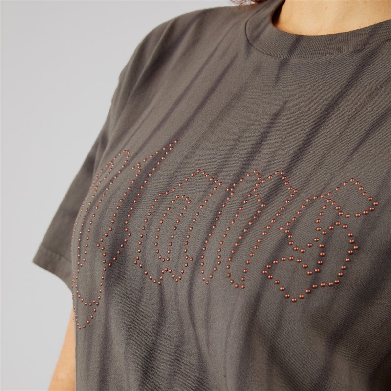 Vans Womens Headliner T-Shirt Faded Black