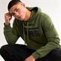 Vans Mens Classic Logo Hoodie Pine Forest