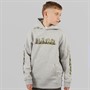 Vans Junior Boys Inferno Graphic Hoodie Cement Heather