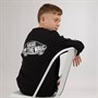 Vans Junior Boys Exposition Checkerboard Crew Sweatshirt Black