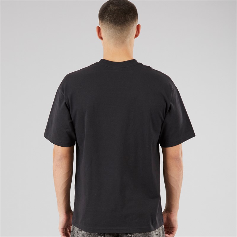 Vans Mens 3D Retroval Logo T-Shirt Black