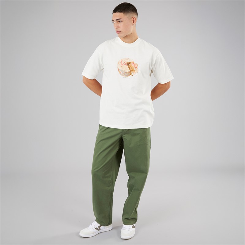 Vans Mens Caked Graphic T-Shirt Marshmallow