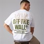Vans Mens Metal Wall Graphic Back T-Shirt White