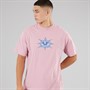 Vans Mens Star Checker T-Shirt Pink Dawn