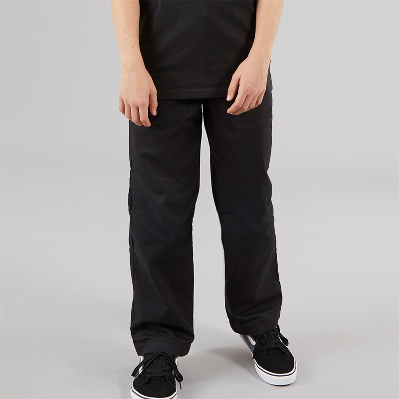 Vans Junior Boys Authentic Loose Chinos Black