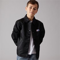Vans Junior Boys Torrey Coaches Jacket Black/White