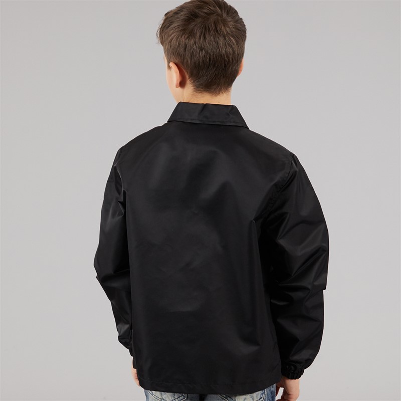 Vans Junior Boys Torrey Coaches Jacket Black/White