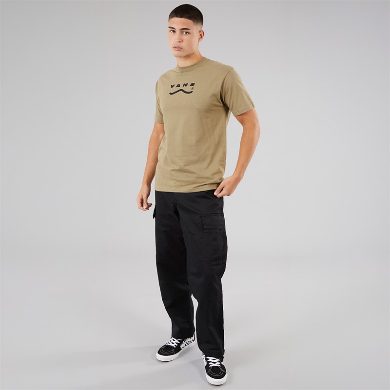 Vans Mens Determined T-Shirt Bay Leaf/Black