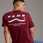 Vans Mens Determined T-Shirt Bordeaux/White