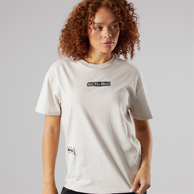 Vans Womens Unpatched T-Shirt Taupe Mist