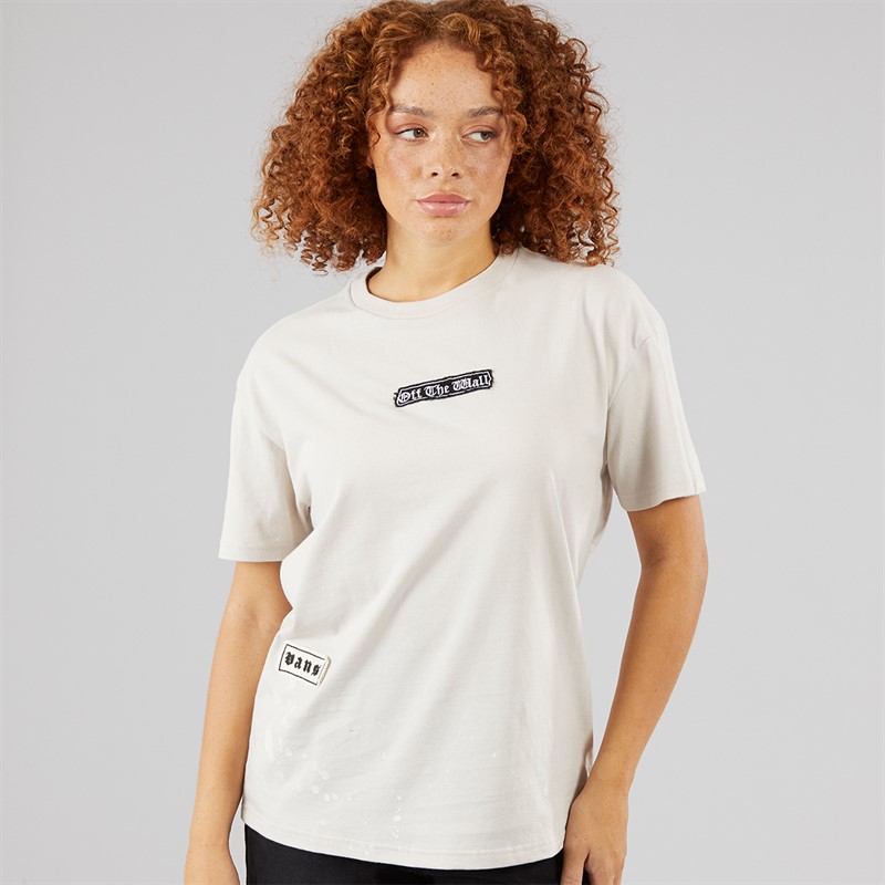 Vans Womens Unpatched T-Shirt Taupe Mist