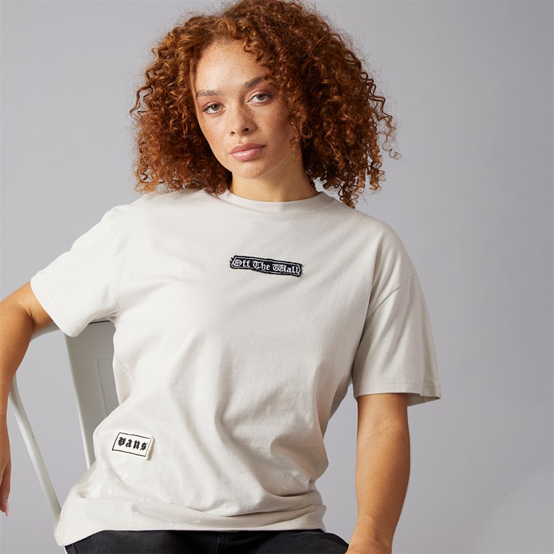 Vans Womens Unpatched T-Shirt Taupe Mist