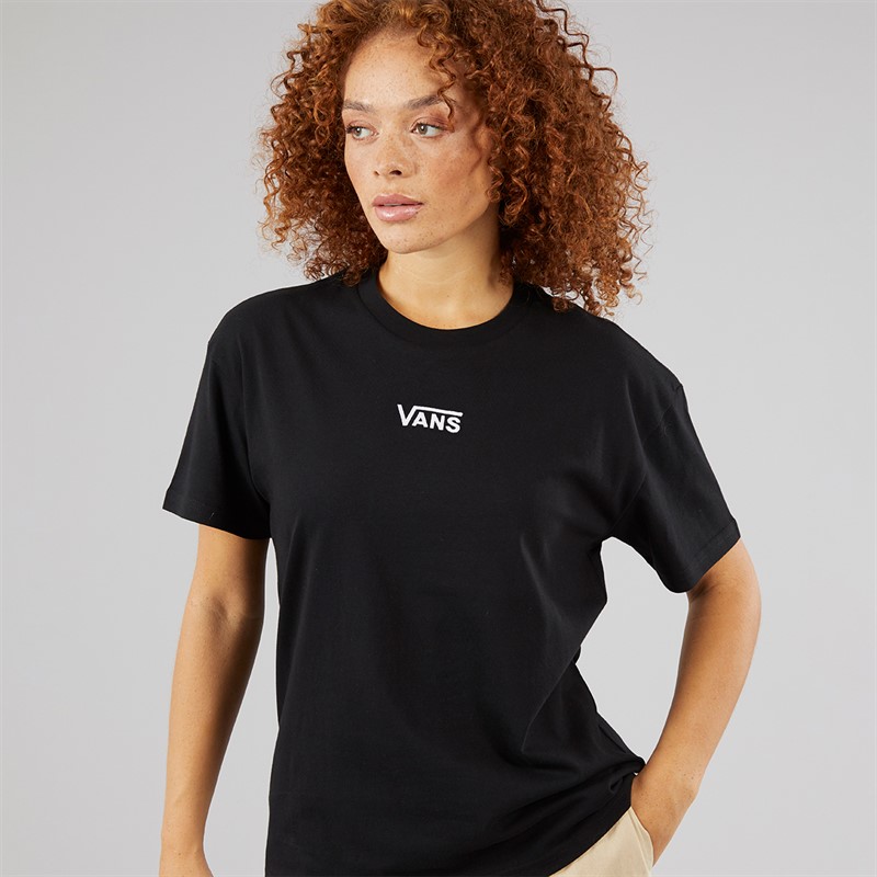 Vans Womens Flying V Oversized T-Shirt Black