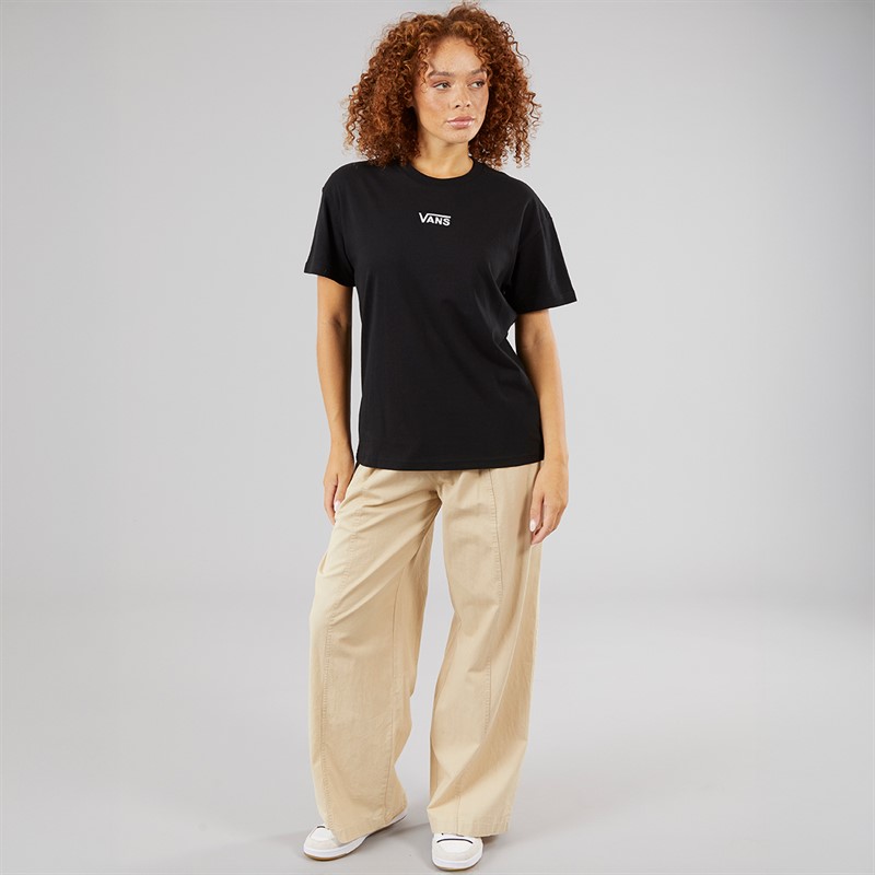 Vans Womens Flying V Oversized T-Shirt Black