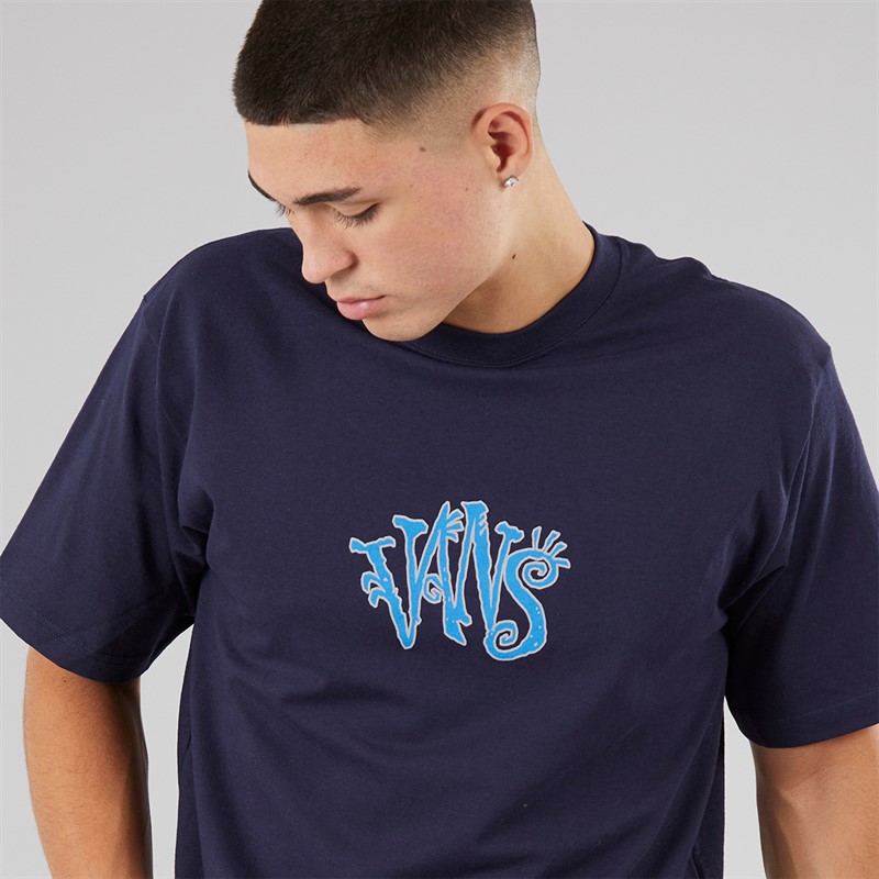 Vans Mens Bromeo T-Shirt Navy