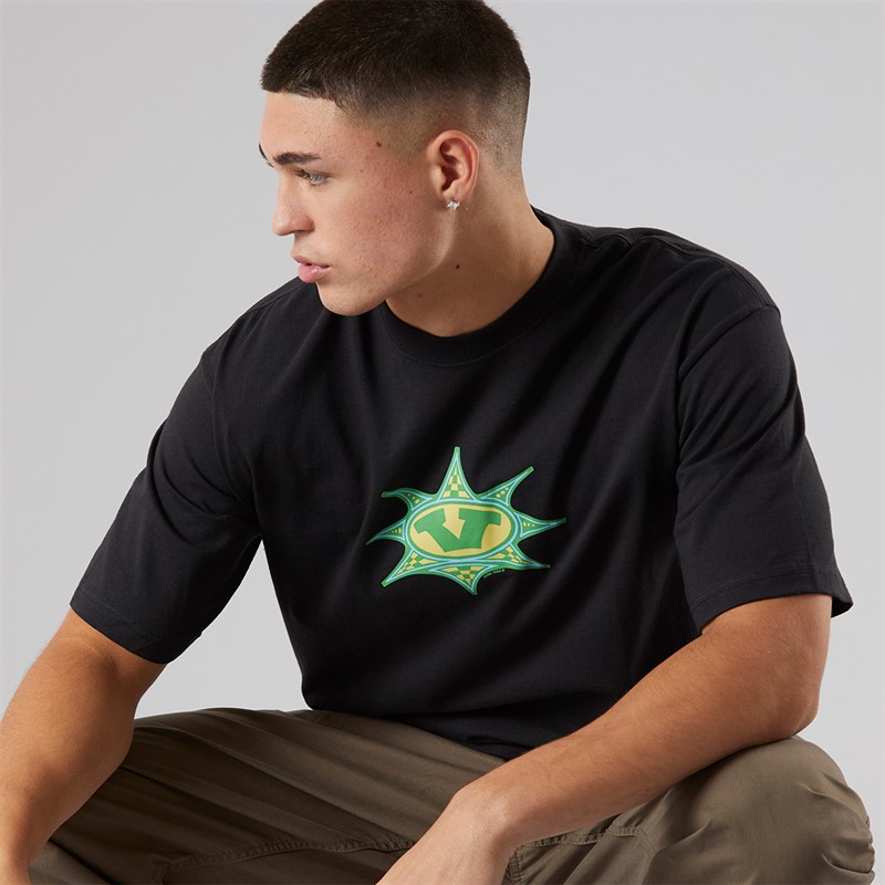 Vans Mens Star Checker T-Shirt Black