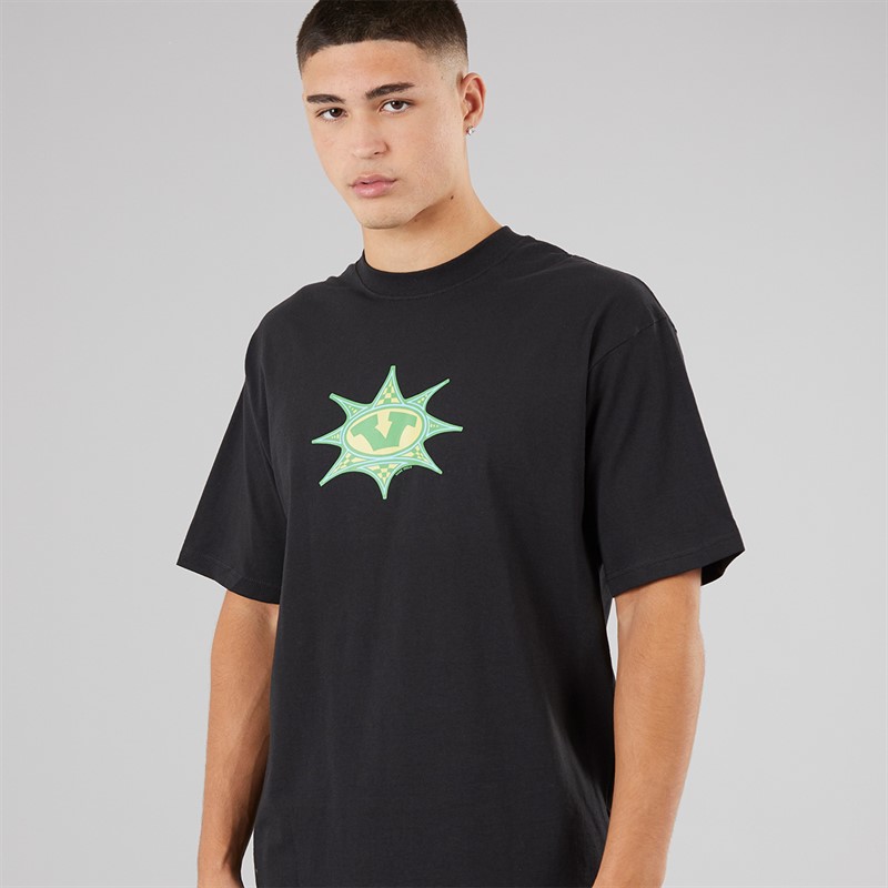 Vans Mens Star Checker T-Shirt Black