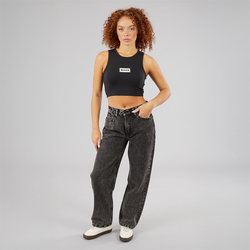 Vans Womens Upworn Fitted Tank Top Black