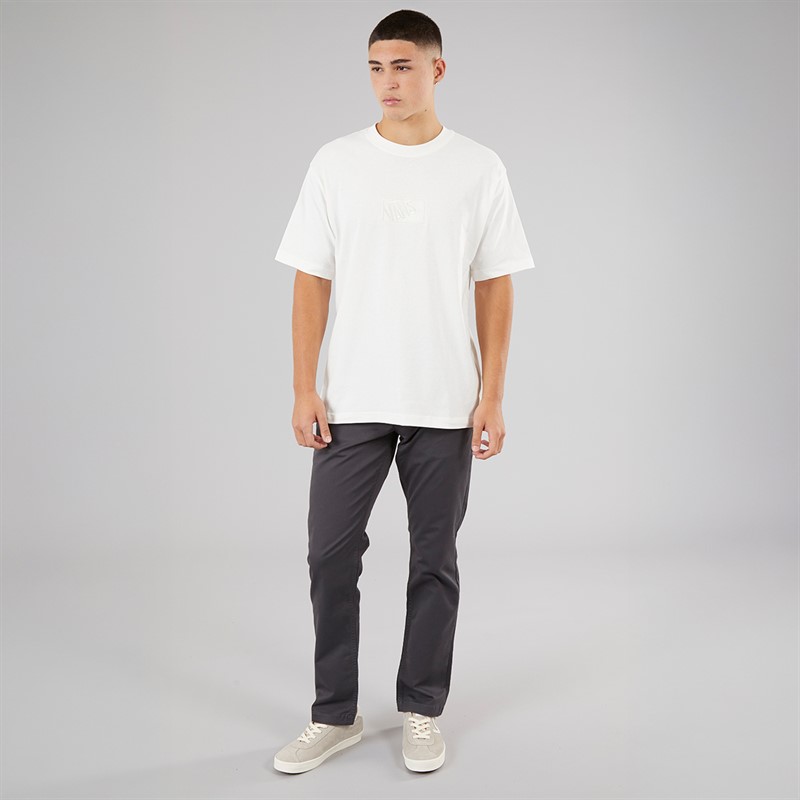 Vans Mens Blacked Box Loose T-Shirt Marshmallow