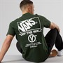 Vans Mens Stacked Hi Graphic Back T-Shirt Dried Kelp