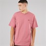 Vans Mens Left Chest Logo Loose T-Shirt Mauvewood