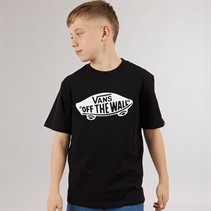 Vans Junior Boys Style 76 T-Shirt Black