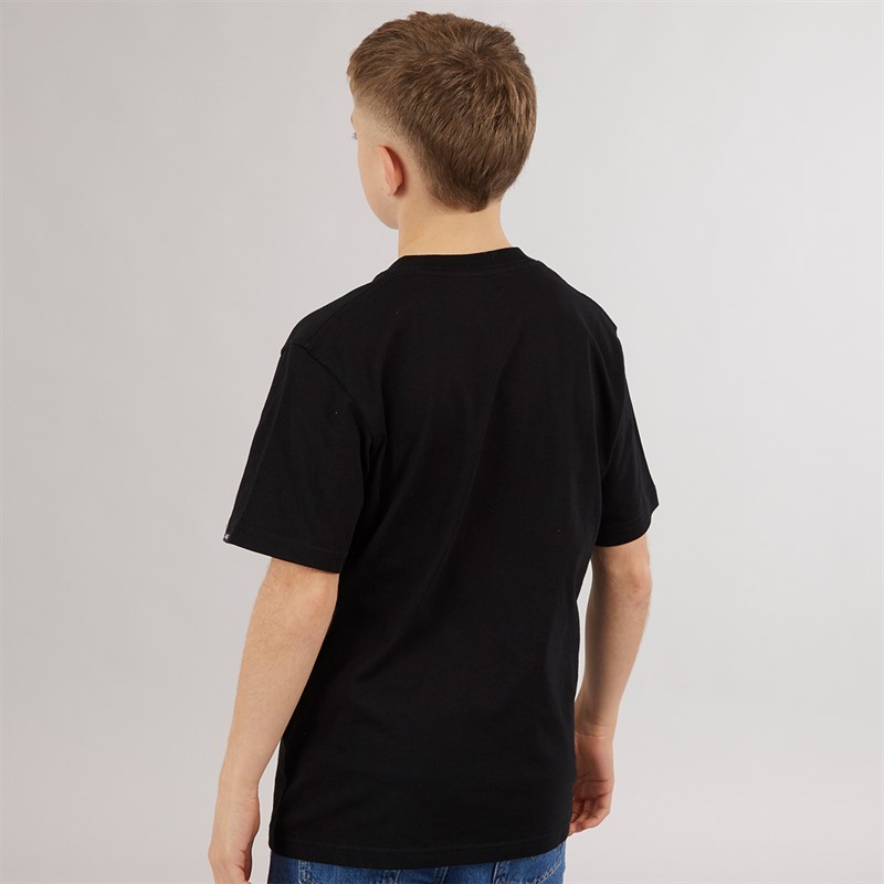 Vans Junior Boys Style 76 T-Shirt Black