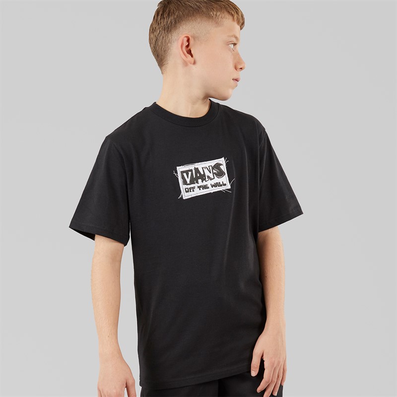 Vans Junior Boys DIY FX T-Shirt Black