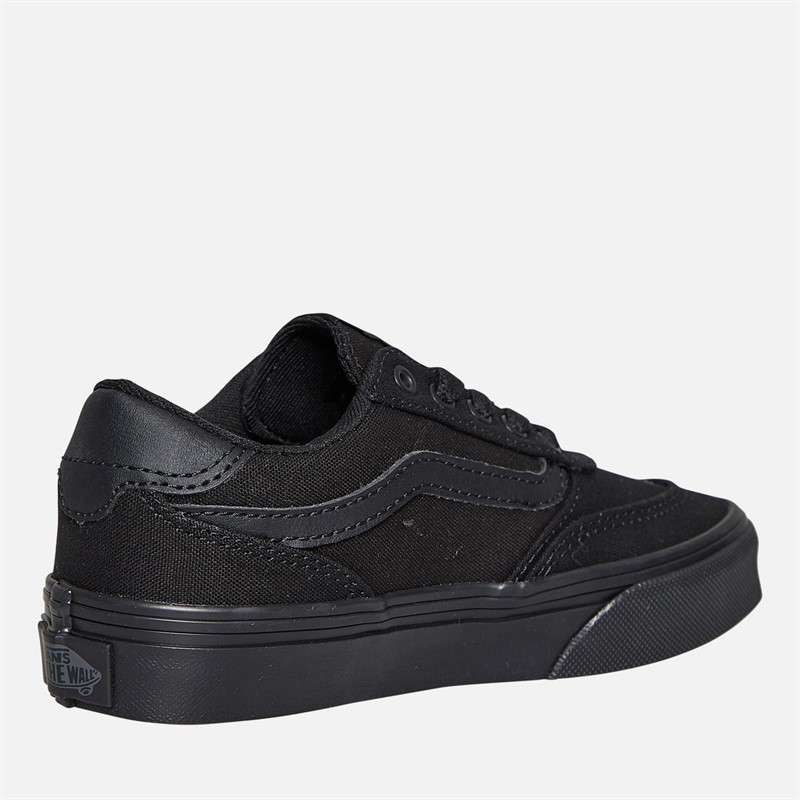 Vans Kids Brooklyn Trainers Black/Black