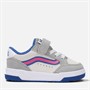 Vans Infant Girls Hylane Velcro Trainers Grey/Pink