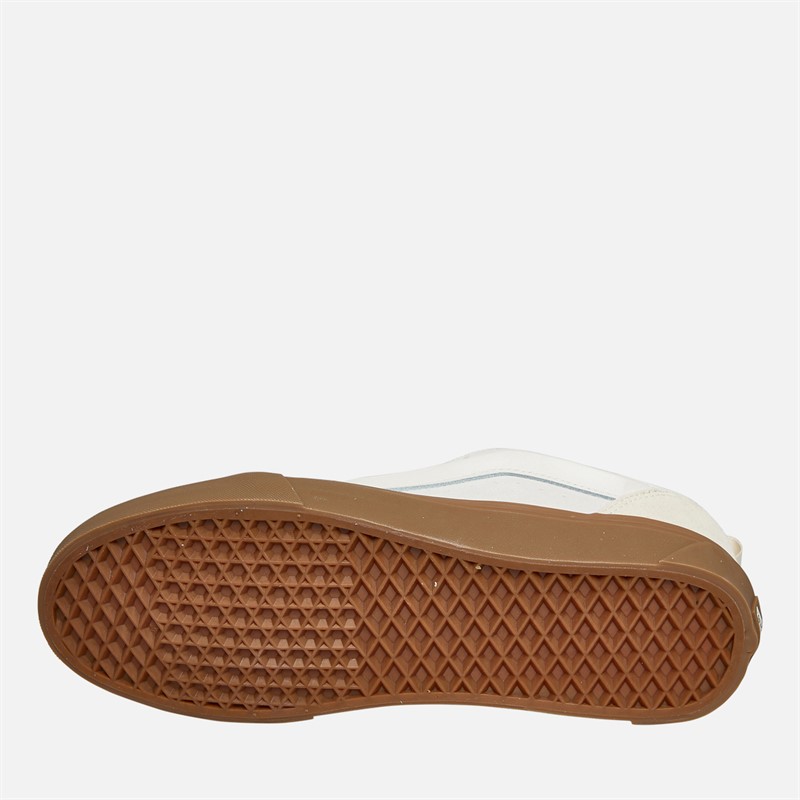 Vans Mens Knu Skool Trainers Marshmallow/Light Gum