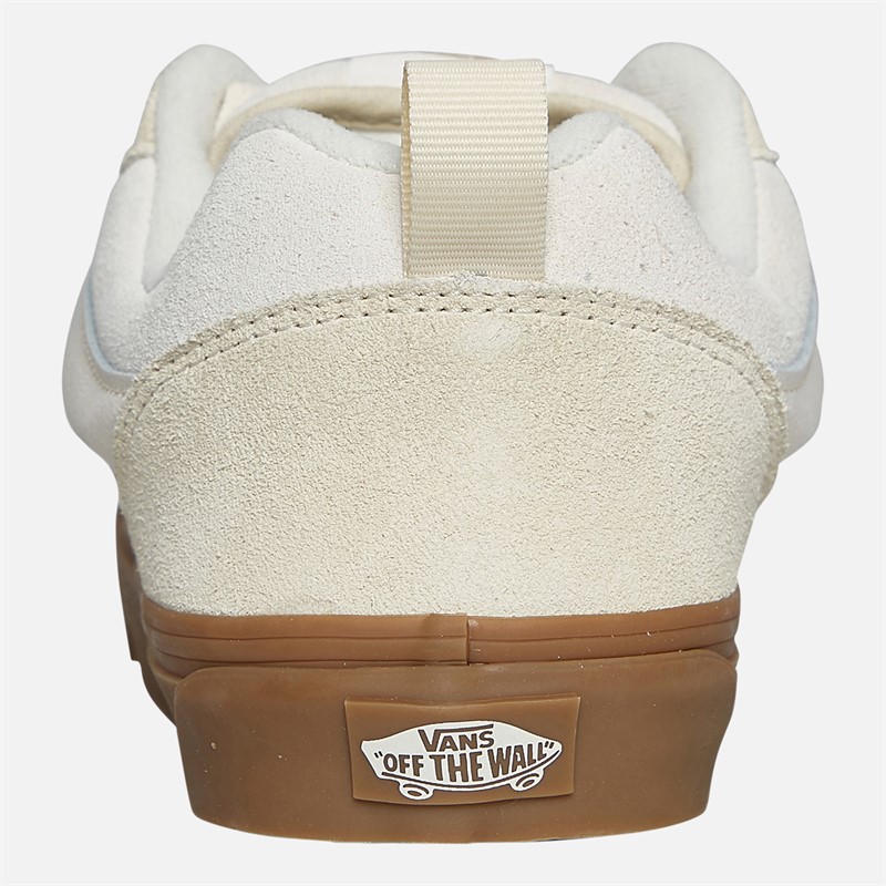 Vans Mens Knu Skool Trainers Marshmallow/Light Gum